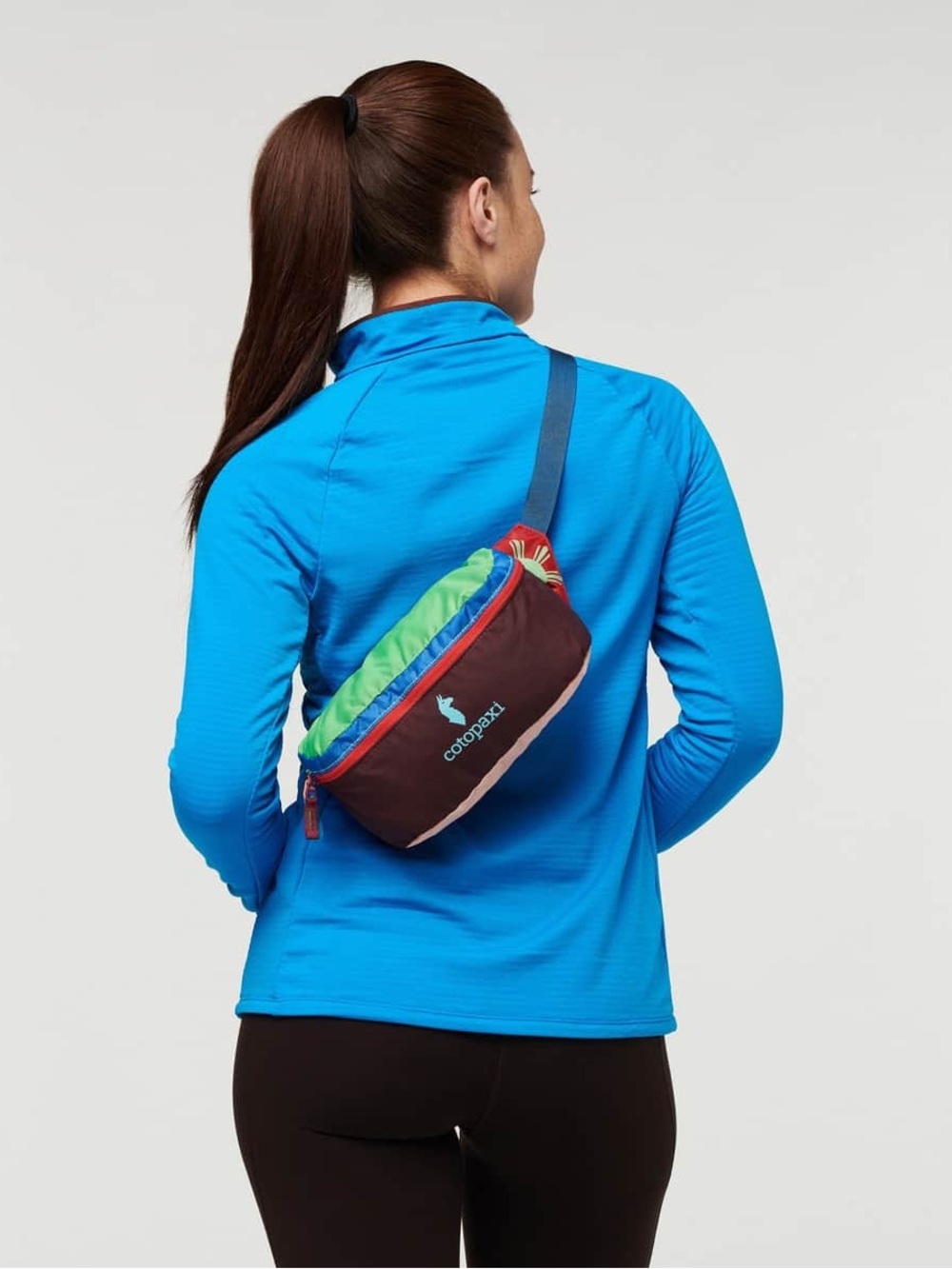 Cotopaxi Multi‑Color Del Día Hip Pack — Navy, Green, Lime, Burgundy, Red